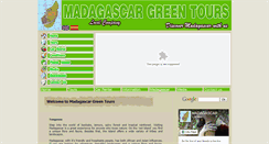 Desktop Screenshot of madagascar-green-tours.com